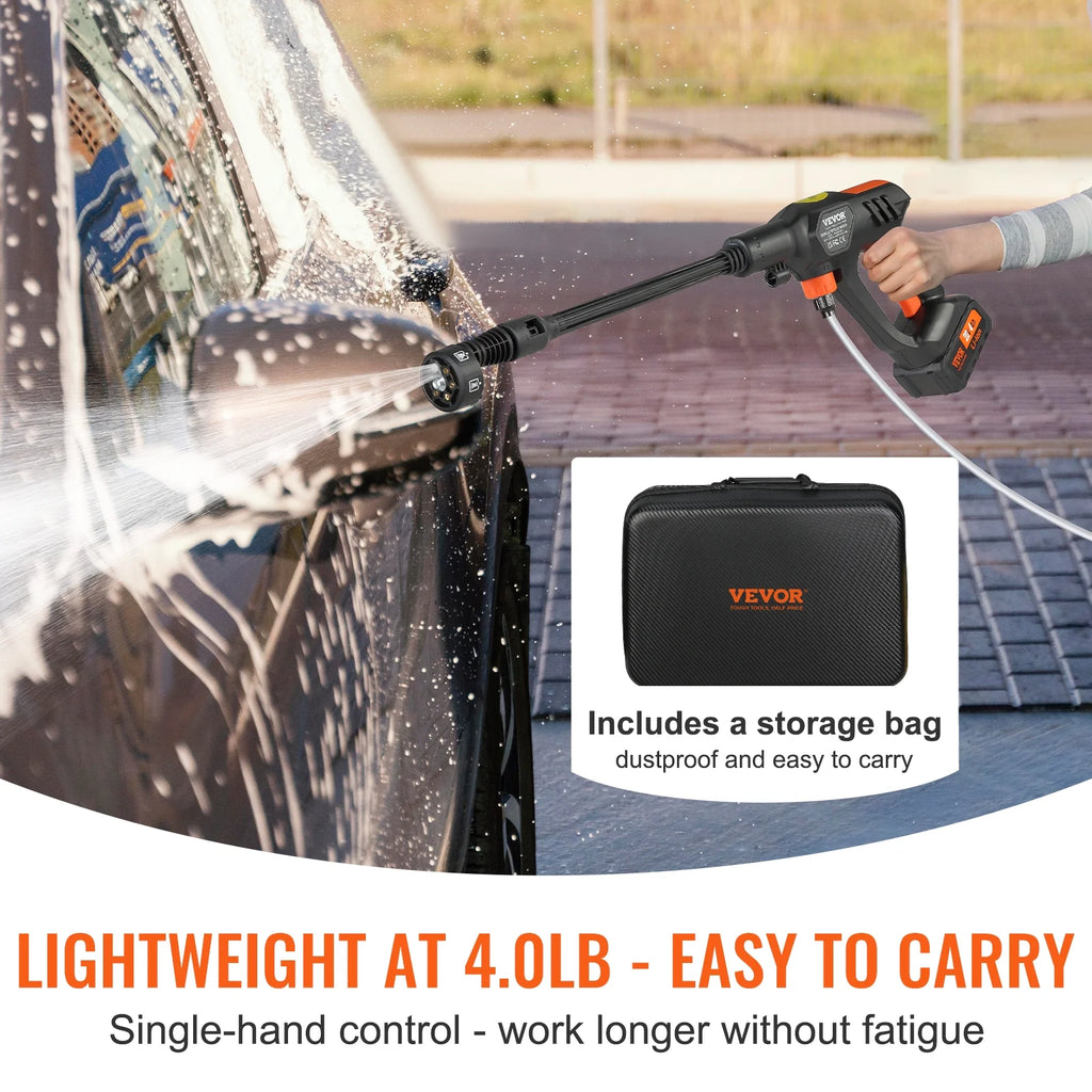 Cordless High Pressure Washer Car Gun 652 PSI J3327