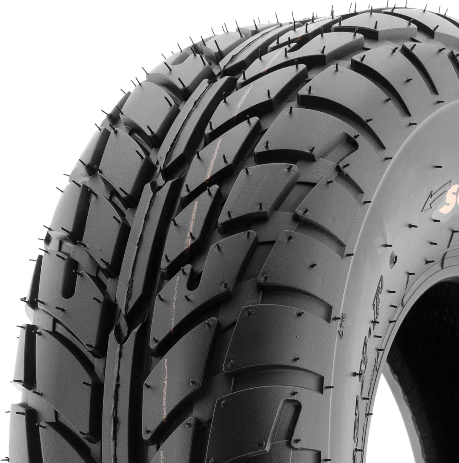 Set of 4 ATV UTV Flat Track Tires 20x7-8 Front & 18x9.5-8 Rear, 6 PR, Tubeless J577744
