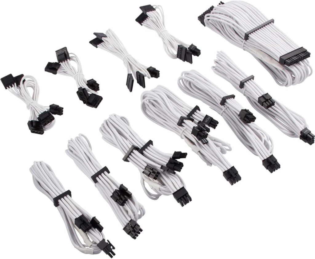 Red Individually Sleeved PSU Cables Pro Kit I667764