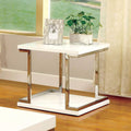 White Square End Table E6314