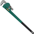 36-Inch Aluminum Straight Pipe Wrench Adjustable Heavy Duty 5” Jaw Capacity Pack of 2 O29926