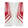 Goalie Leg Pads - Intermediate - White/Red - 29x22+2x22 Q728