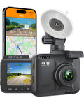 R2-4K Dash Cam with Built-in WiFi GPS, UHD 2160P, 2.4" LCD Display, 150° Wide Angle, WDR, Night Vision J9875