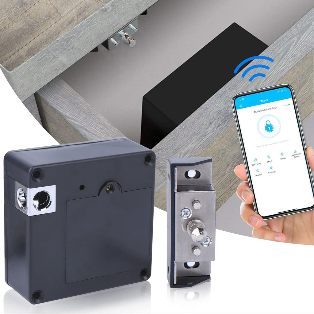 Bluetooth RFID Cabinet Lock, Pack of 2 D61322