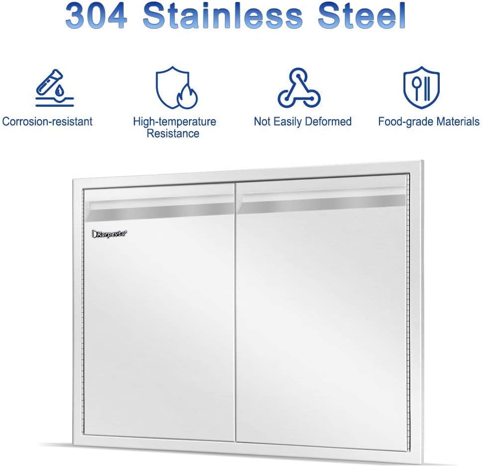 Outdoor Kitchen Single Access Door Stainless Steel O197