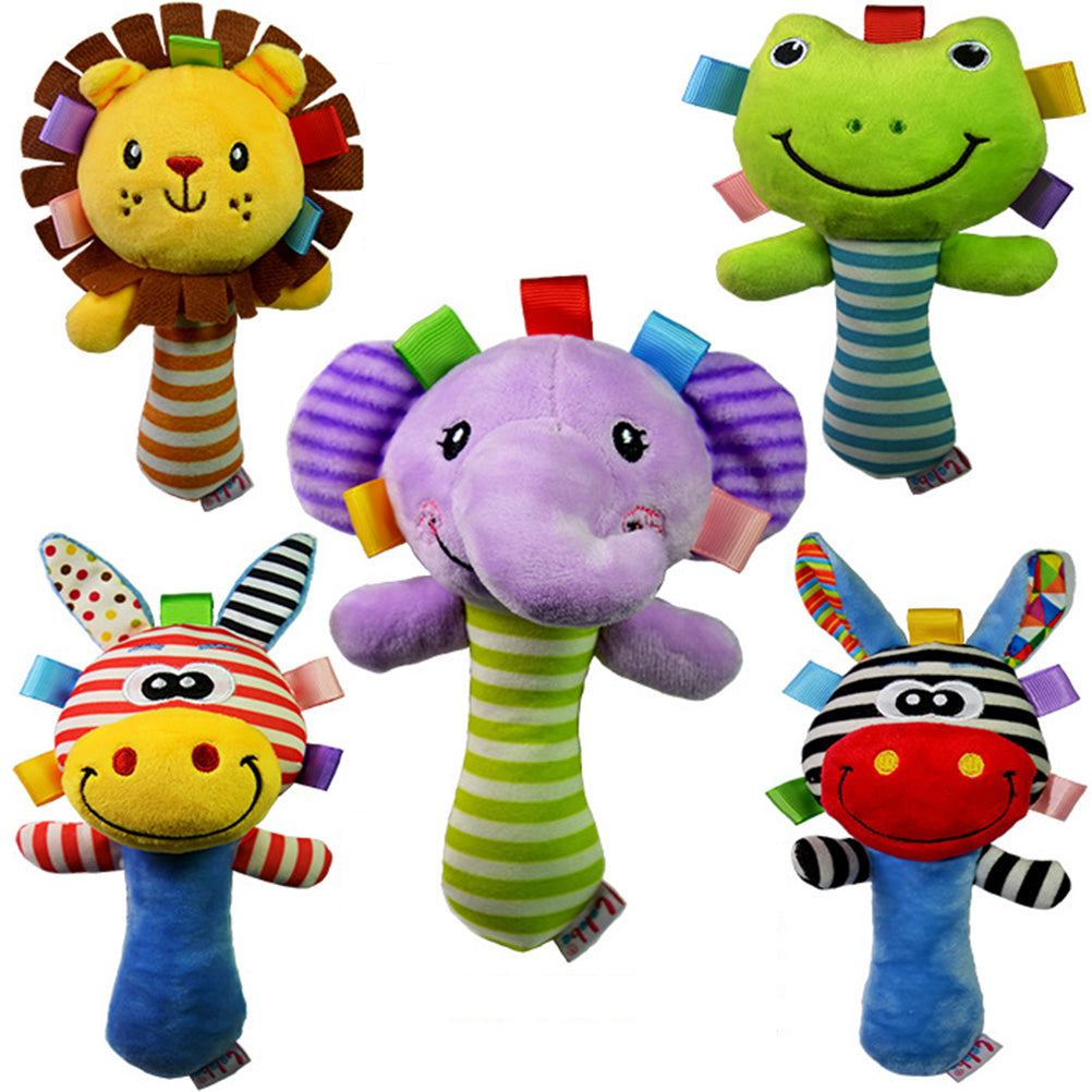 Giraffe Plush Rattle Toy for Infant X743
