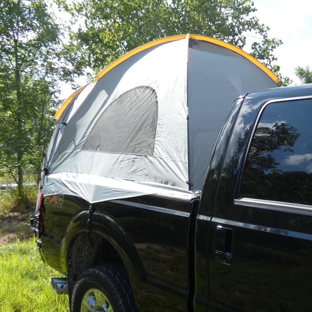Truck Tent for Truck Beds, Grey/Orange, L N124