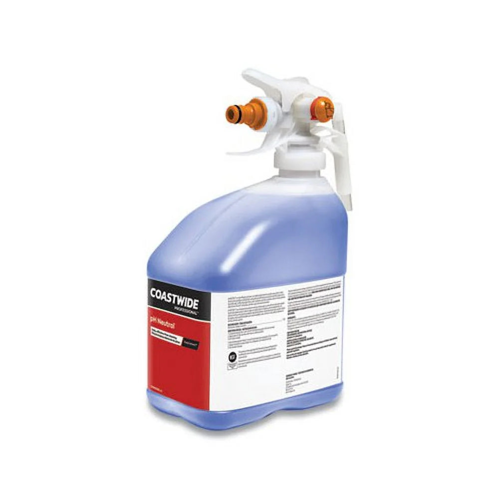 pH Neutral Daily Floor Cleaner Concentrate, Strawberry Scent, 3 L Bottle, 2/Carton B879709