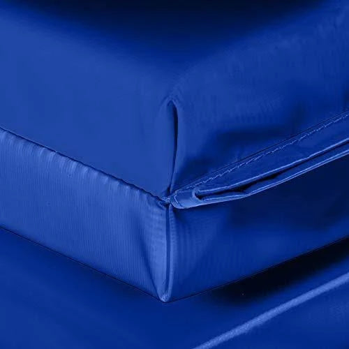 Blue Folding Fitness Exercise Mat Y9803