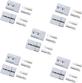 10 Pcs 1/0 Gauge 175A Battery Quick Connect Disconnect with Handle Grey Q745420