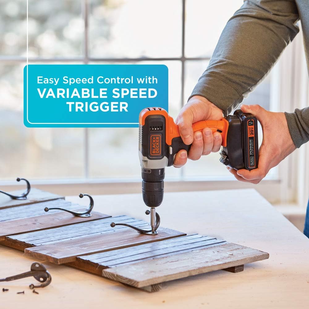 20V MAX Cordless Drill/Driver, Pack of 2 X92560