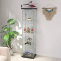 Black Glass Display Cabinet Z639347