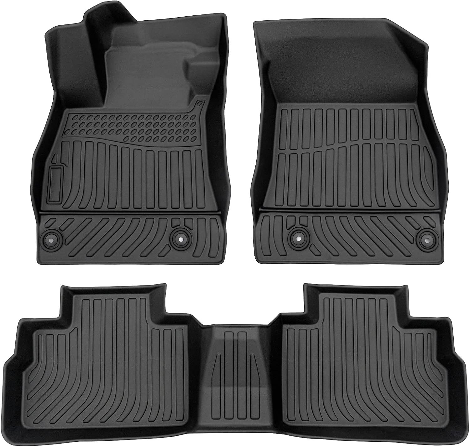 All Weather Non-Slip Floor Mats for Nissan Sentra 2020 2021 2022 1st & 2nd Row C150286