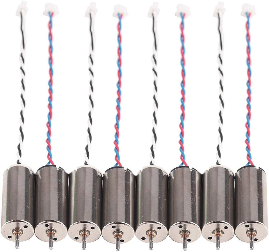 8pcs 8.5x20mm 15000KV Brushed Coreless Motor with JST-1.25 Connector G51515
