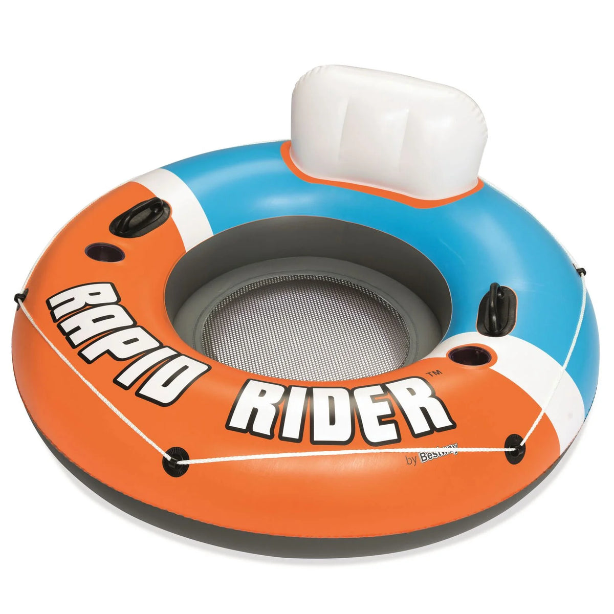 Orange Inflatable Pool Chair Tube (12 Pack) T40565