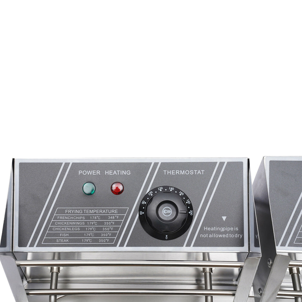 5000W Electric Deep Fryer 12L Single Tank V3165