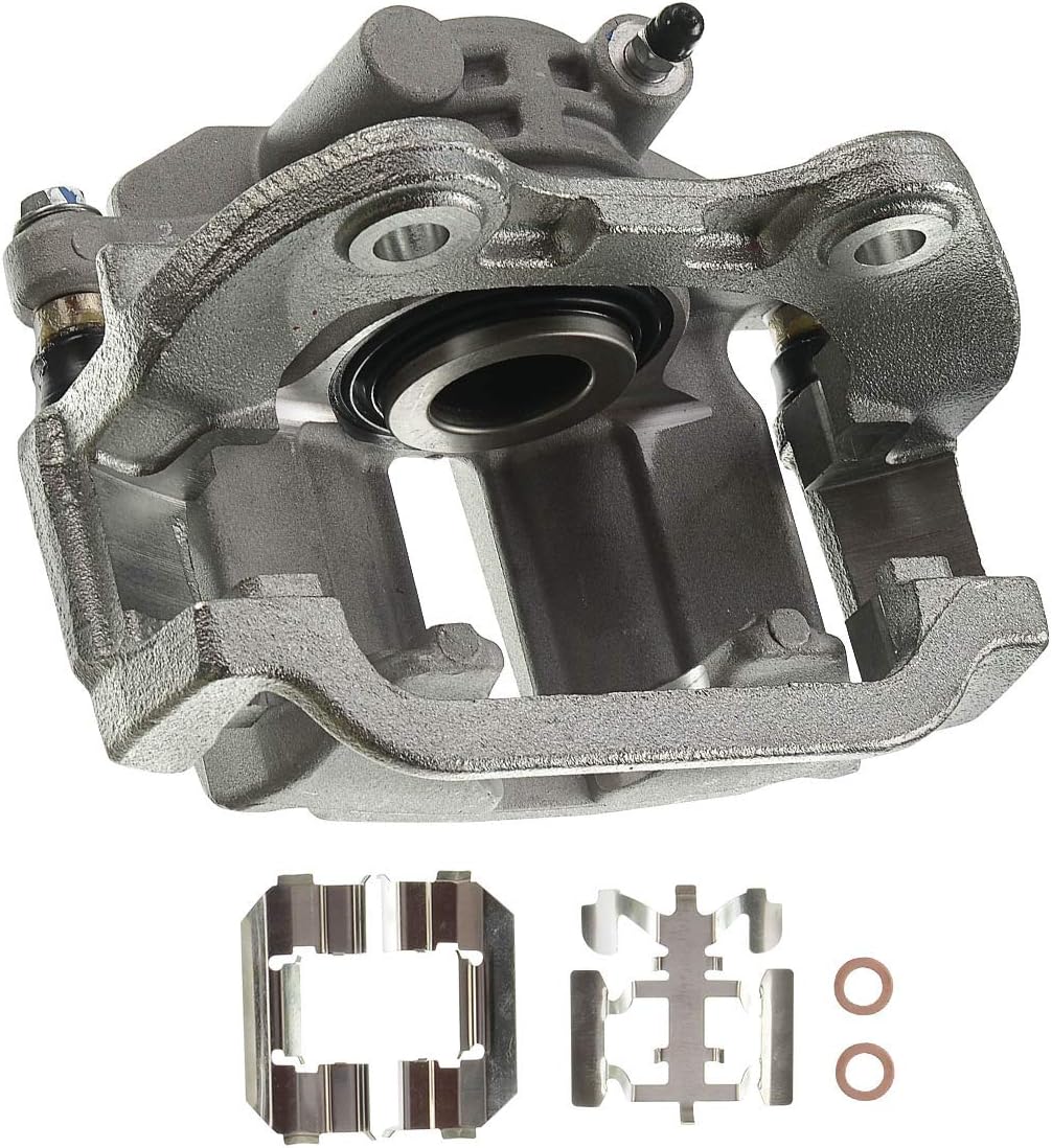 Disc Brake Caliper Assembly with Bracket 2-PC Set J7810