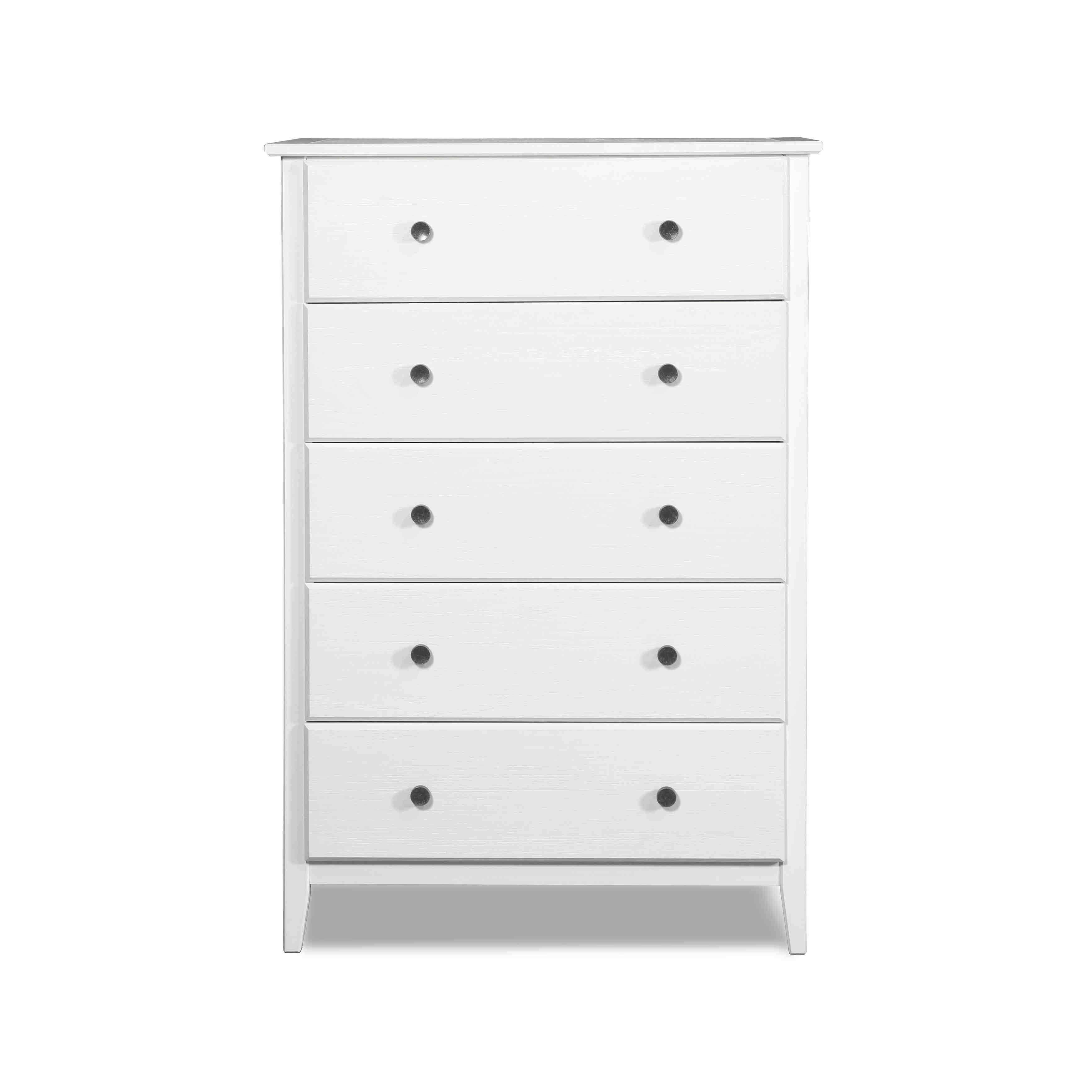 Brushed Grey 5-Drawer Chest G383241