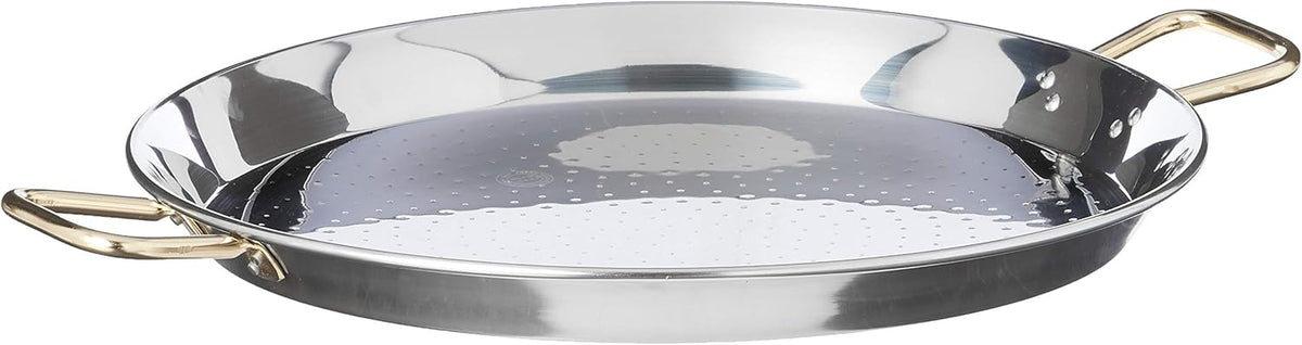 16-Inch Stainless Steel Paella Pan, 40cm Pack of 2 W3599