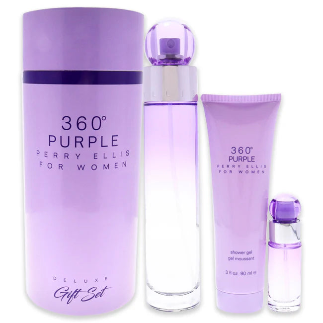 3 Pc EDP Spray Gift Set with Shower Gel P756
