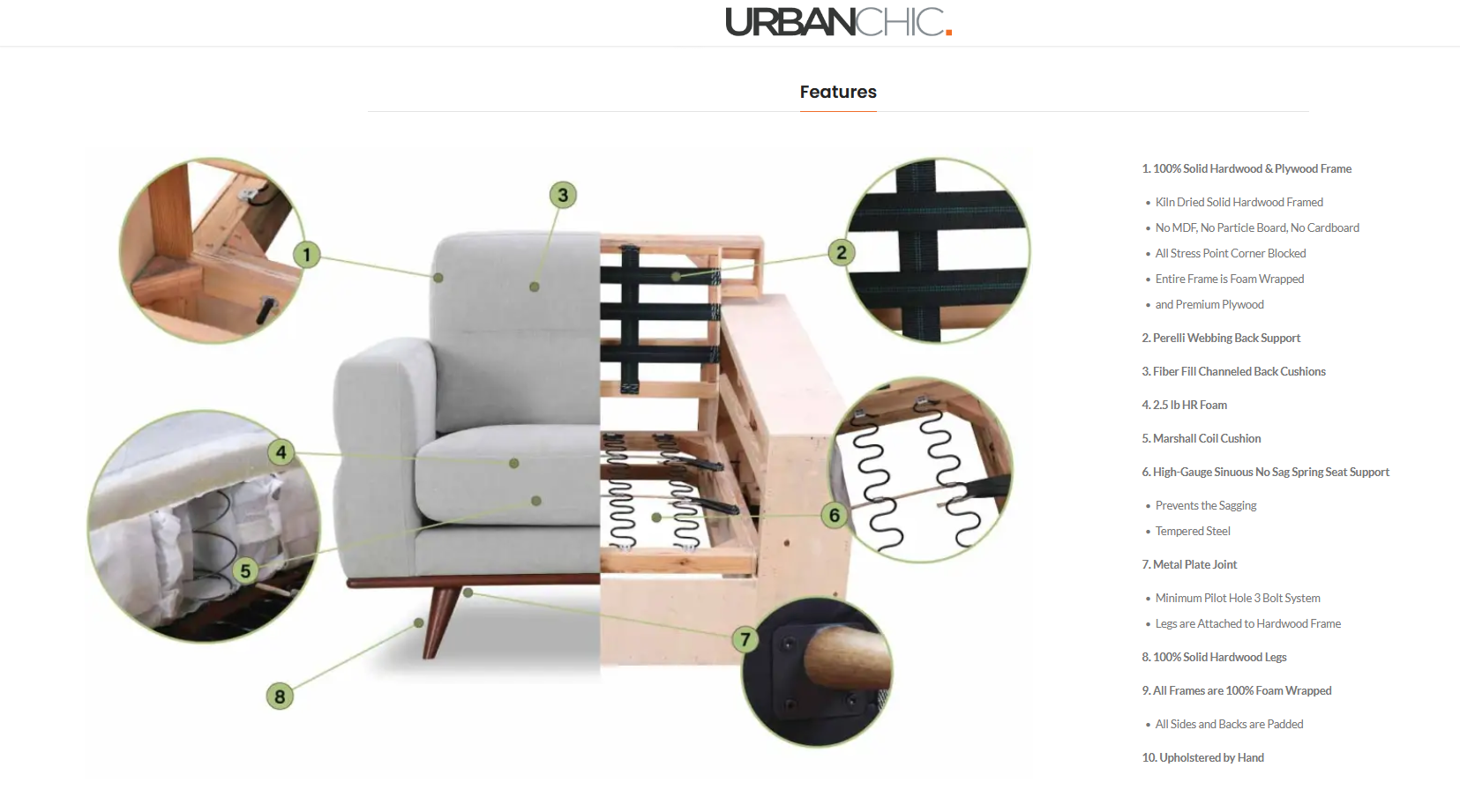 Oat Sectional Sofa D37683