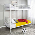 Twin-Over-Twin Metal Bunk Bed in White Finish F415902