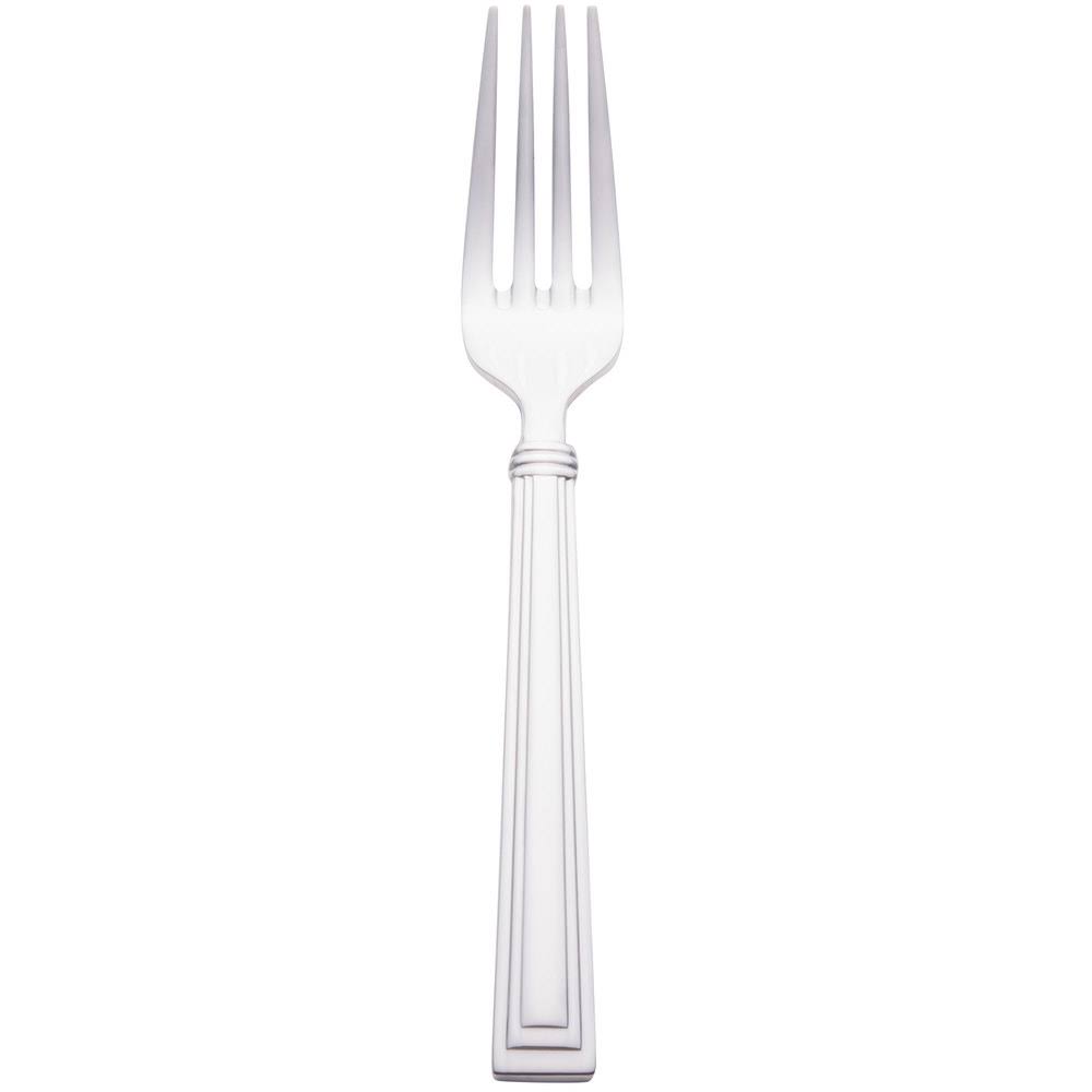 Slate 18/0 Stainless Steel Heavy Weight Utility Dessert Fork - 36/Case G81668