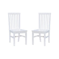 White Wood Dining Chair (Set of 2) W1308
