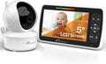 5" Video Baby Monitor with Camera and Audio, Pack of 2 E58674