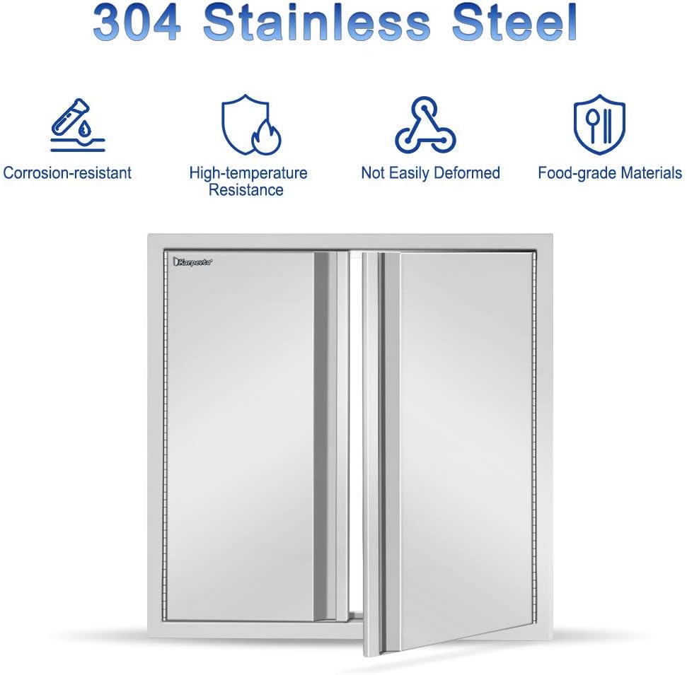 Outdoor Kitchen Single Access Door Stainless Steel O197