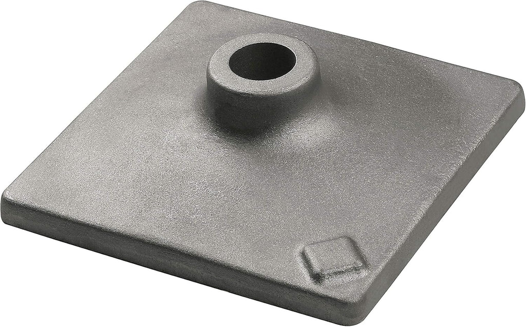 8 In. x 8 In. Tamper Plate with 1-1/8 In. Hex Hammer Steel S386