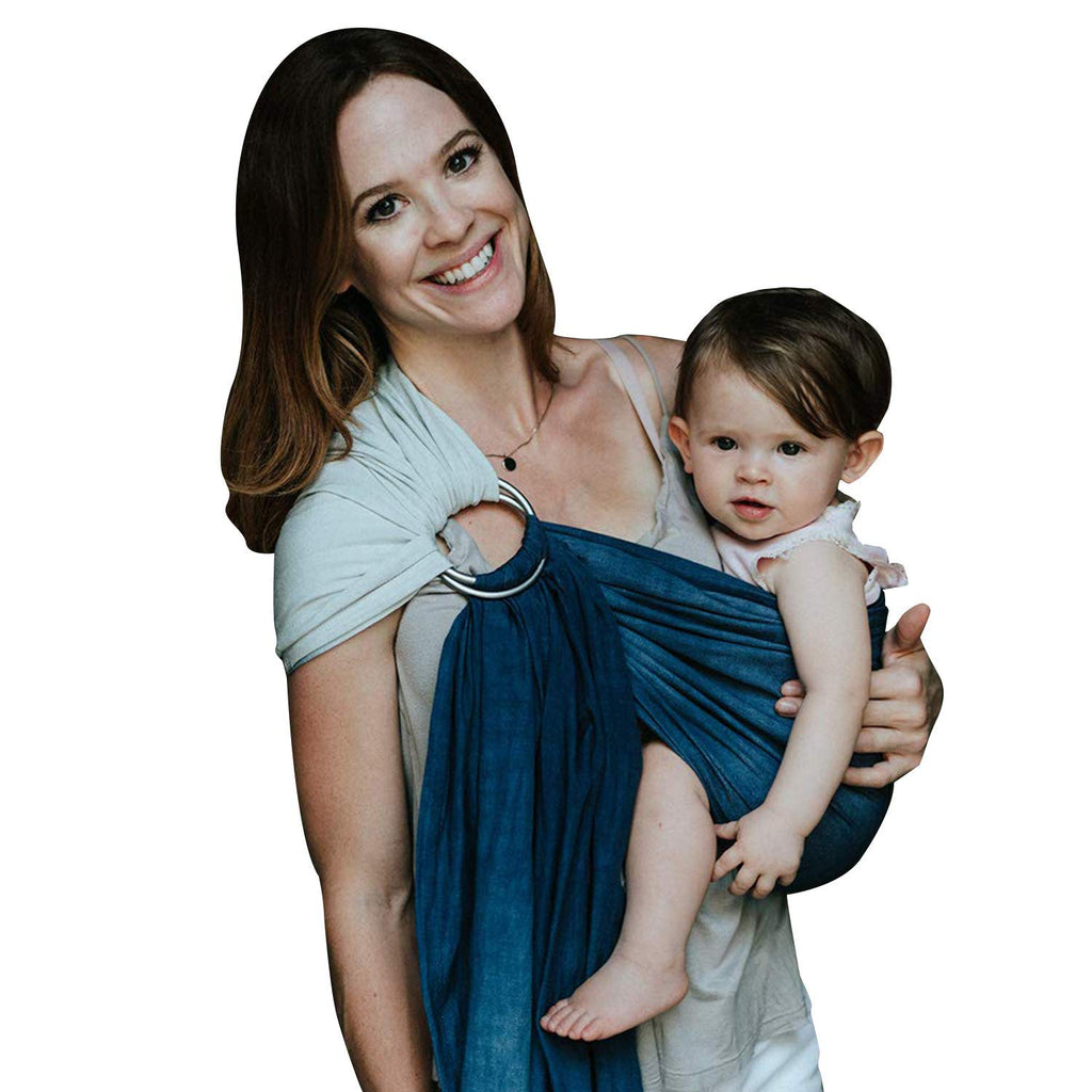 Bamboo and Linen Ring Sling Baby Carrier G960338