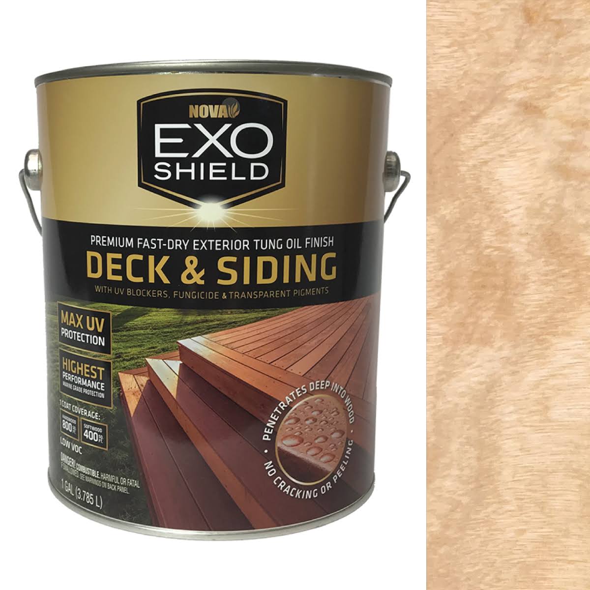 Clear Tung Oil Exterior Wood Stain, 1 Gallon K756432
