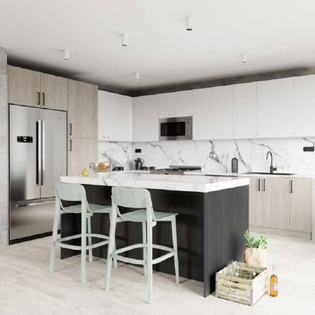 2-Door Base Cabinet in Shaker White F229205
