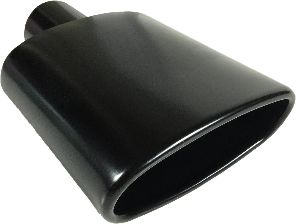 Black Powder Coated Stainless Steel Exhaust Tip Pack of 2 W568689
