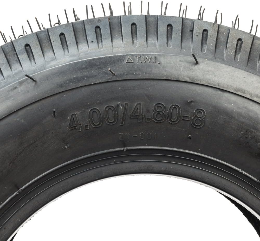 2Pcs 4.80-8 Tubeless Trailer Tires L758685