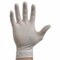 Disposable Rubber Latex Gloves, M, PK100 U74599