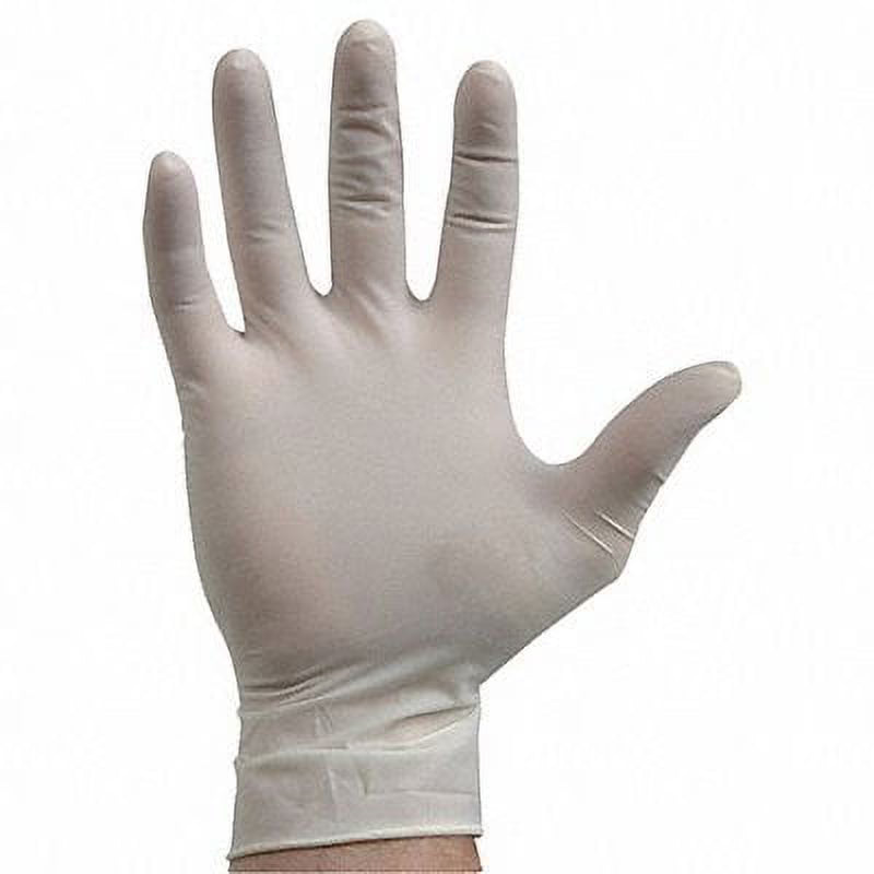 Disposable Rubber Latex Gloves, M, PK100 U74599