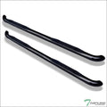 Black Steel Side Step Nerf Bars O919243