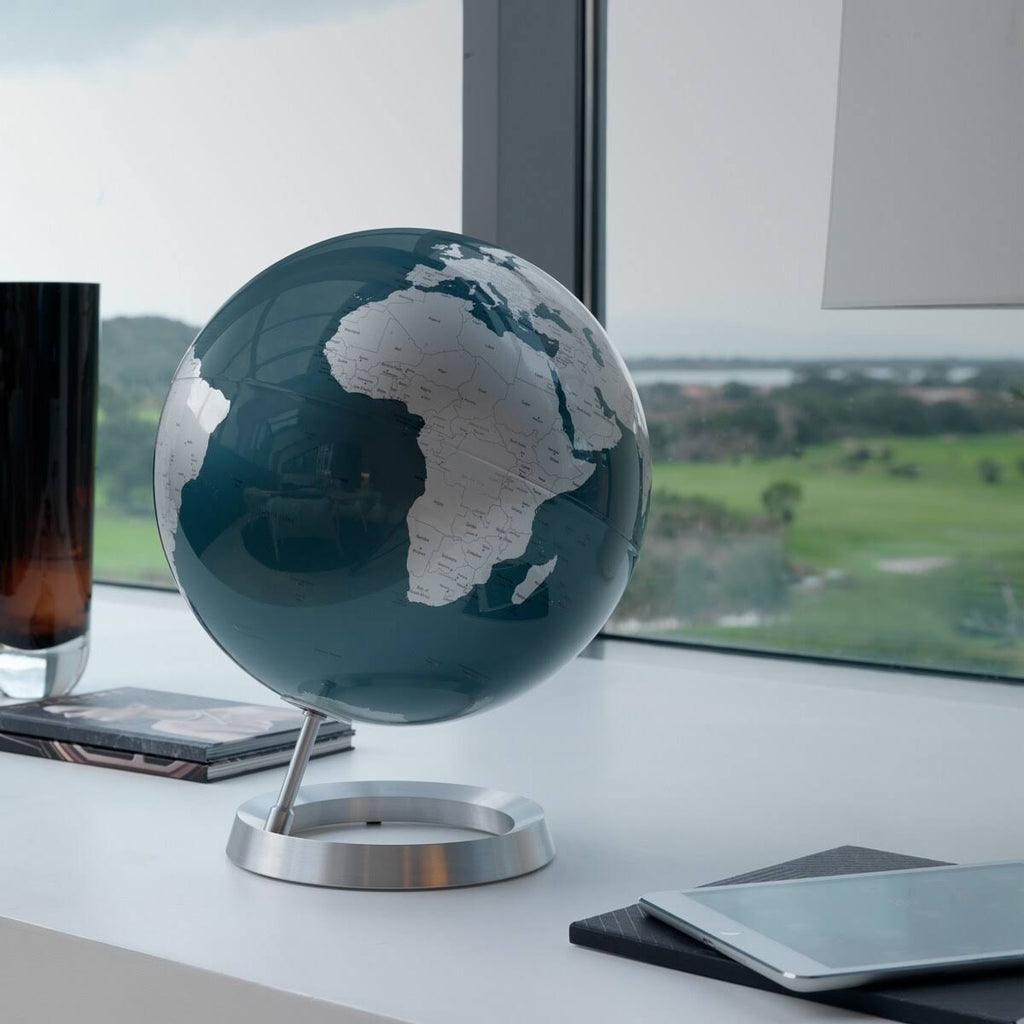 Midnight Blue 12-Inch Desktop Globe L9745