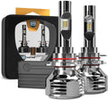 12000LM LED Headlight Bulbs Conversion Kit, 6000K White&Yellow, IP68 Waterproof, Pack of 2 S91358