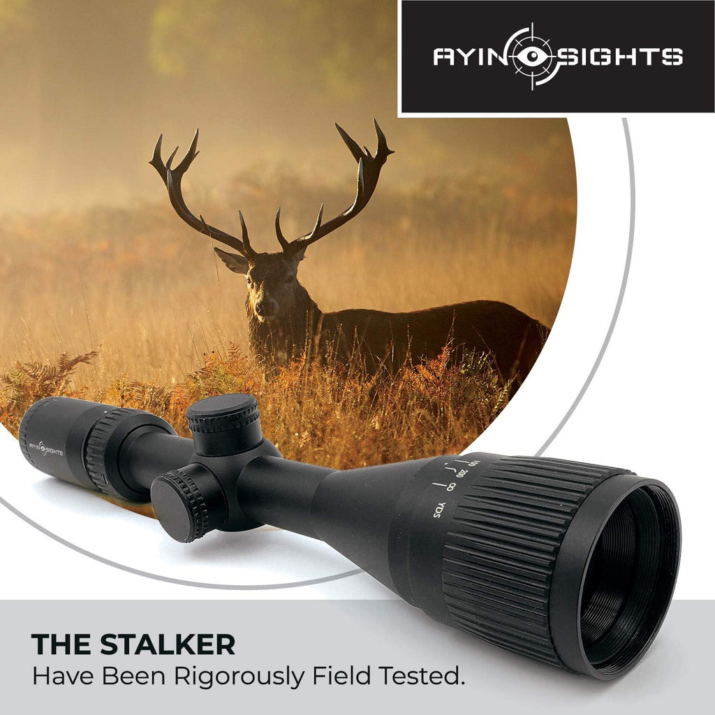 3-9x40 Tactical Scope with Capped Turrets J878