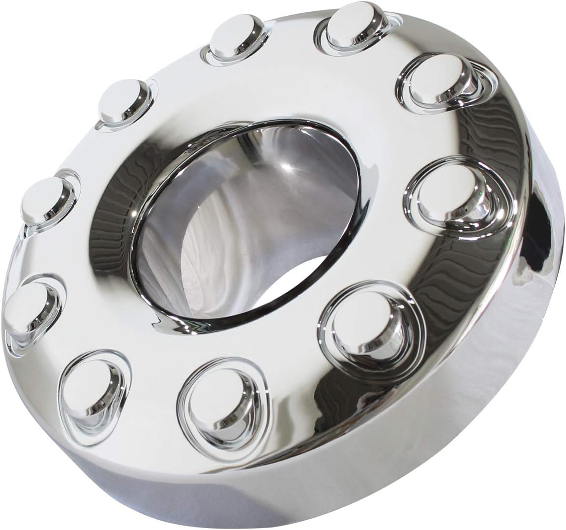 Chrome Wheel Center Hub Cap 10 Lug Pack of 2 M85607