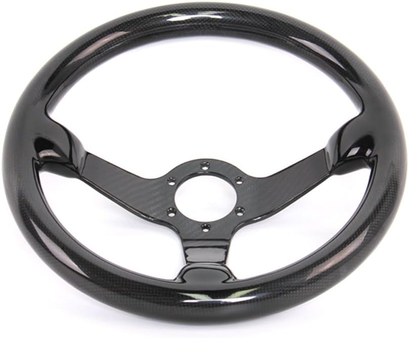 Carbon Fiber Racing Steering Wheel 350mm Diameter V8326