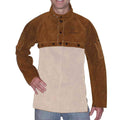Dark Brown Side Split Cowhide Cape Sleeve 2X-Large G76237
