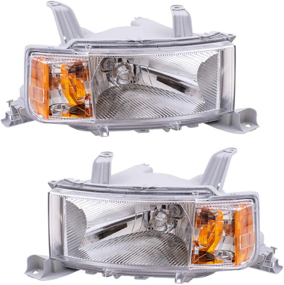 Pair Driver and Passenger Side Headlight Assembly E3035