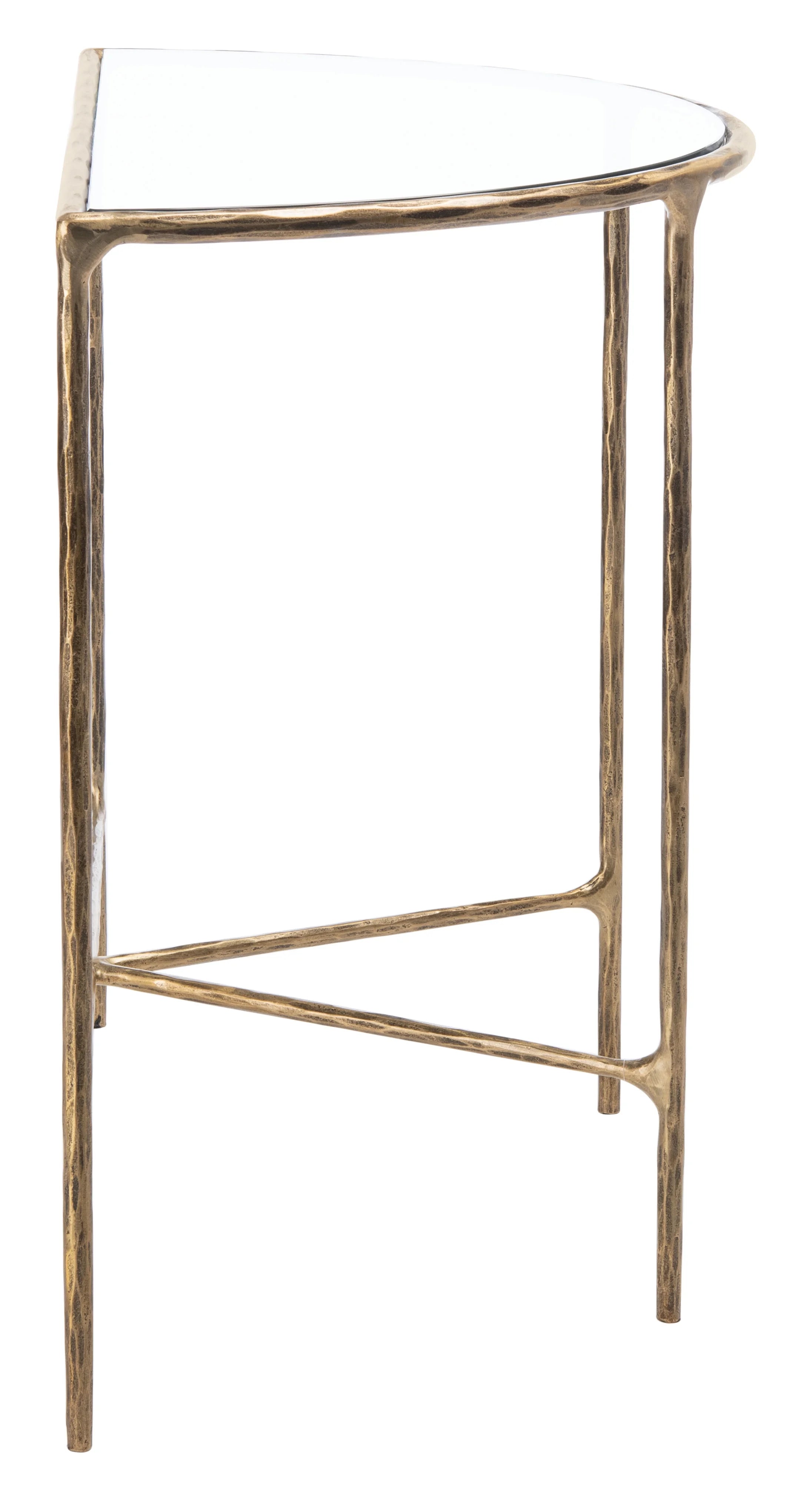 Brass Metal Console Table O87333