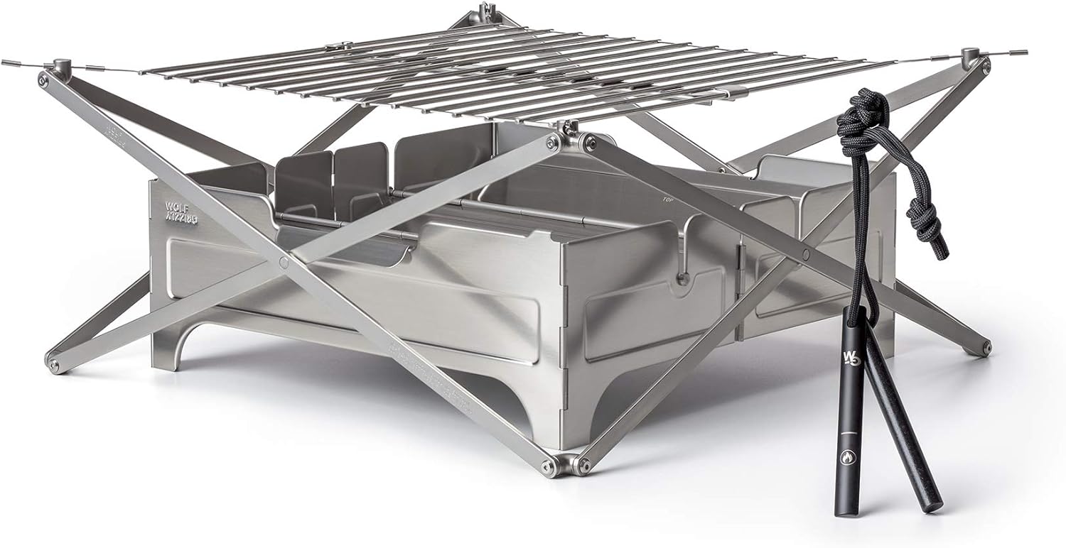 Portable Foldable Fire Pit for Camping U216