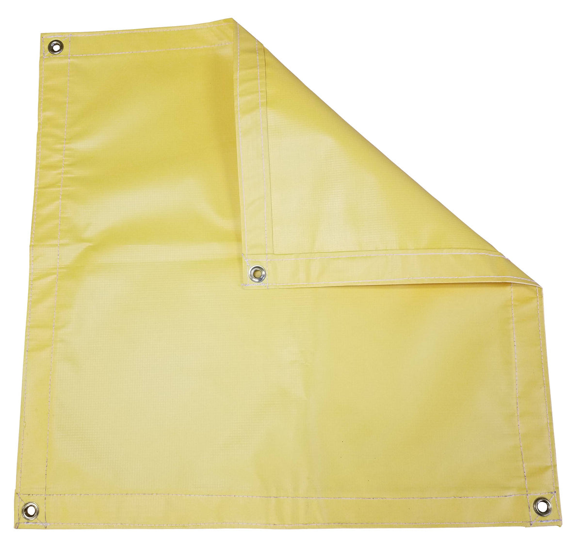Yellow Flame Retardant Vinyl Laminated Tarp 13 oz. Z1371