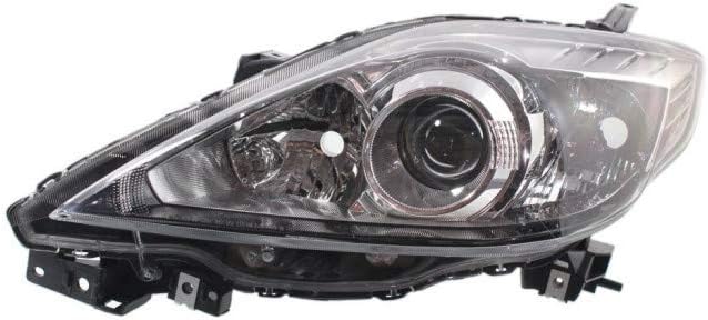 Black Housing Headlight Pair for Mazda 5 2008 2009 Y1433